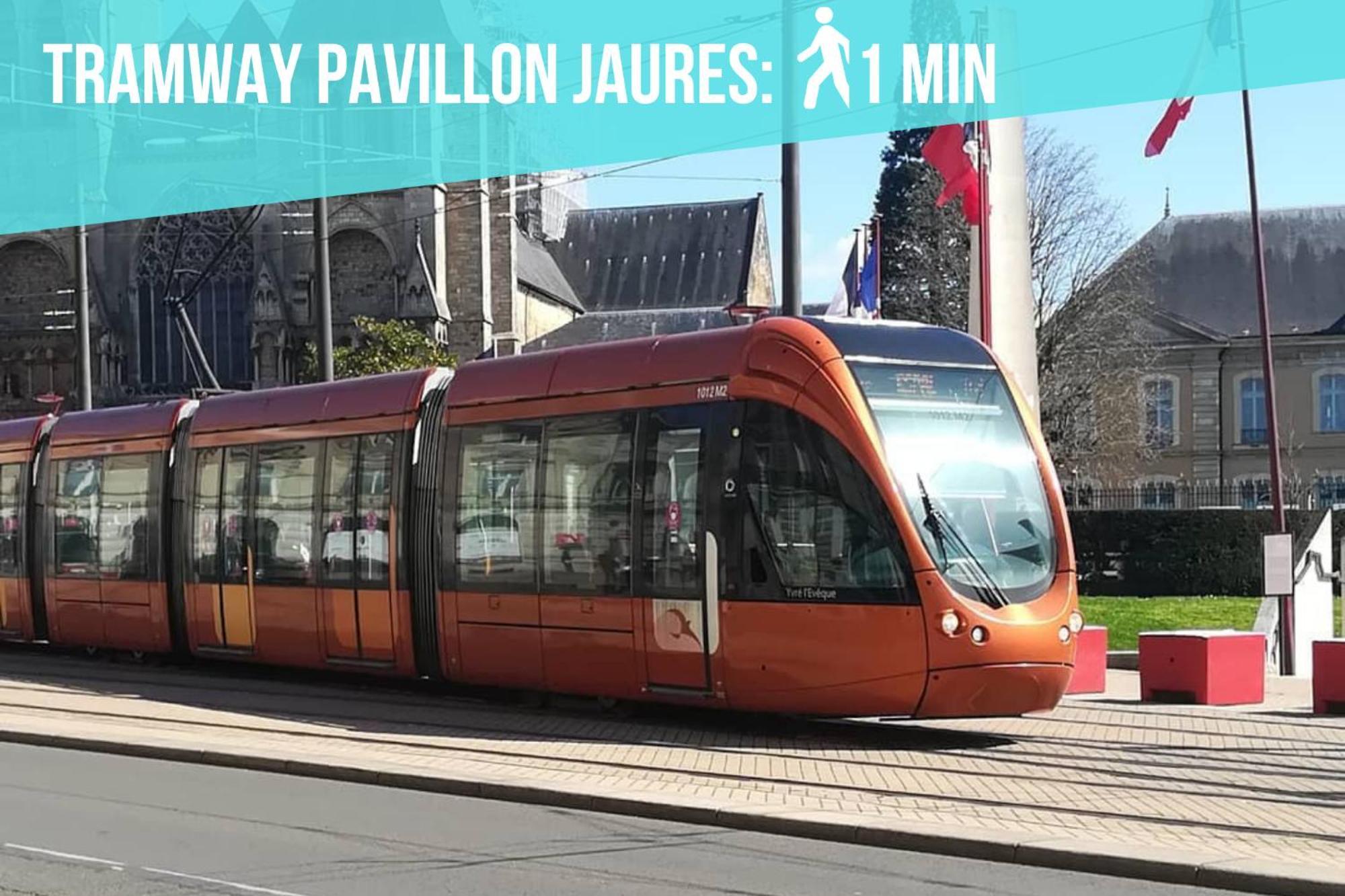 Ferienwohnung Tramway 10 JAURES Cosy proche gare Le Mans Exterior foto